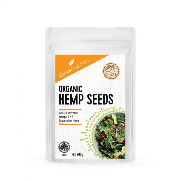 Organic Hemp Heartshulled Hemp Seeds 3522